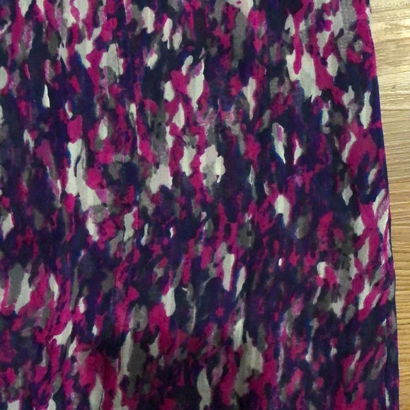 Joie Patterned Silk Blouse S - Picture 5 of 8